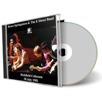 Artwork Cover of Bruce Springsteen 1981-07-30 CD Cleveland Audience