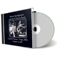 Artwork Cover of Bruce Springsteen 1981-08-05 CD Landover Audience