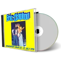 Artwork Cover of Eric Clapton 1974-07-27 CD Davenport Audience