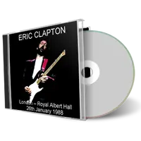 Artwork Cover of Eric Clapton 1988-01-26 CD London Audience