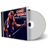 Artwork Cover of Guns N Roses 1987-10-02 CD Amsterdam Audience