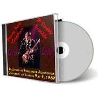 Artwork Cover of Stevie Ray Vaughan 1987-05-07 CD Champaign Audience