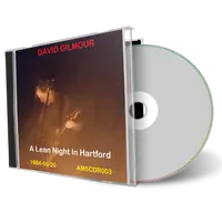 Artwork Cover of David Gilmour 1984-05-20 CD Hartford Audience