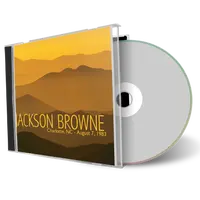 Artwork Cover of Jackson Browne 1983-08-07 CD CHARLOTTE Audience