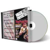 Artwork Cover of Bruce Springsteen 1985-01-26 CD Providence Audience