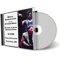 Artwork Cover of Bruce Springsteen 1988-04-01 CD Uniondale Audience