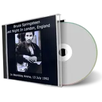 Artwork Cover of Bruce Springsteen 1992-07-13 CD London Audience