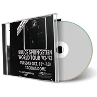 Artwork Cover of Bruce Springsteen 1992-10-13 CD Tacoma Audience