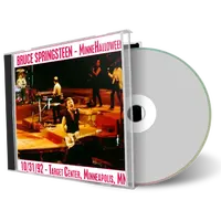 Artwork Cover of Bruce Springsteen 1992-10-31 CD Minneapolis Audience
