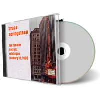 Artwork Cover of Bruce Springsteen 1996-01-10 CD Detroit Audience