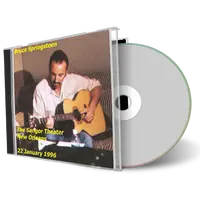 Artwork Cover of Bruce Springsteen 1996-01-22 CD New Orleans Audience