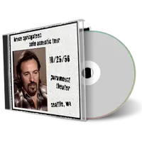 Artwork Cover of Bruce Springsteen 1996-10-29 CD Seattle Audience