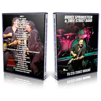 Artwork Cover of Bruce Springsteen 2002-11-23 DVD Miami Audience
