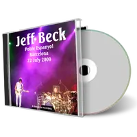 Artwork Cover of Jeff Beck 2009-07-22 CD Barcelona Audience