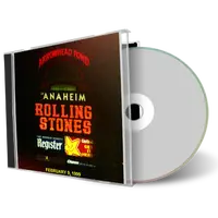 Artwork Cover of Rolling Stones 1999-02-09 CD Anaheim Audience
