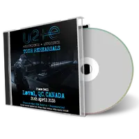 Artwork Cover of U2 2018-04-20 CD Laval Rehersals Soundboard