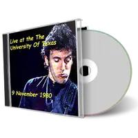 Artwork Cover of Bruce Springsteen 1980-11-09 CD Austin Audience