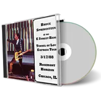 Artwork Cover of Bruce Springsteen 1988-03-17 CD Chicago Audience