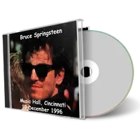Artwork Cover of Bruce Springsteen 1996-12-10 CD Cincinnati Audience