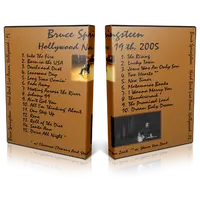 Artwork Cover of Bruce Springsteen 2005-11-19 DVD Hollywood Audience