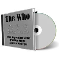 Artwork Cover of The Who 2000-09-28 CD Atlanta Soundboard