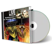 Artwork Cover of Spandau Ballet 1984-11-21 CD Dortmund Soundboard