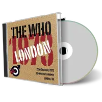 Artwork Cover of The Who 1973-12-22 CD Edmonton Audience