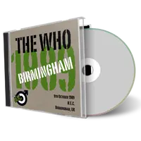 Artwork Cover of The Who 1989-10-09 CD Birmingham Audience