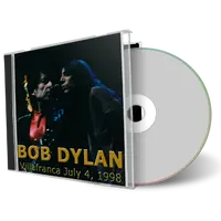 Artwork Cover of Bob Dylan 1998-07-04 CD Villafranca Audience
