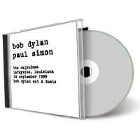 Artwork Cover of Bob Dylan 1999-09-12 CD Lafayette Audience