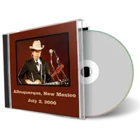 Artwork Cover of Bob Dylan 2000-07-03 CD Albuquerque Audience