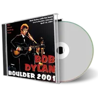 Artwork Cover of Bob Dylan 2001-04-18 CD Boulder Audience