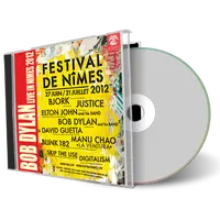 Artwork Cover of Bob Dylan 2012-07-15 CD Nimes Audience