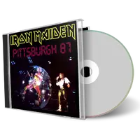 Artwork Cover of Iron Maiden 1987-01-09 CD Pittsburgh Audience
