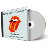 Artwork Cover of Rolling Stones 2012-12-13 CD Newark Audience