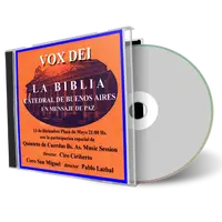Artwork Cover of Vox Dei 2003-12-13 CD Buenos Aires Soundboard