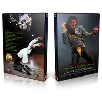 Artwork Cover of Michael Jackson 1992-07-20 DVD Copenhagen Proshot