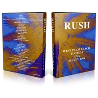 Artwork Cover of Rush 2004-07-29 DVD West Palm Beach Audience