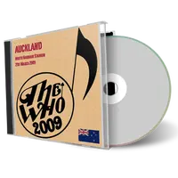 Artwork Cover of The Who 2009-03-21 CD Auckland Audience