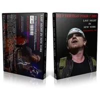 Artwork Cover of U2 2005-11-22 DVD New York City Audience