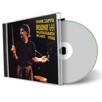 Artwork Cover of Frank Zappa 1988-06-02 CD Milano Audience