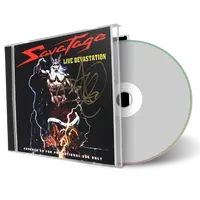 Artwork Cover of Savatage Compilation CD Live Devastation 1987 1990 Soundboard