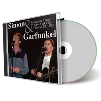 Artwork Cover of Simon and Garfunkel 1993-10-29 CD New York City Audience