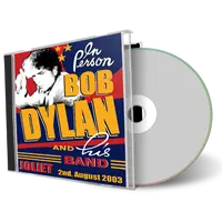 Artwork Cover of Bob Dylan 2003-08-02 CD Joliet Audience
