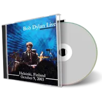 Artwork Cover of Bob Dylan 2003-10-09 CD Helsinki Audience