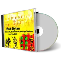 Artwork Cover of Bob Dylan 2005-06-07 CD Greenville Audience