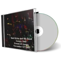 Artwork Cover of Bob Dylan 2005-11-12 CD Milan Audience