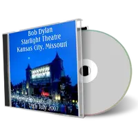 Artwork Cover of Bob Dylan 2007-07-16 CD Kansas City Audience