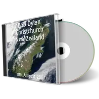 Artwork Cover of Bob Dylan 2007-08-08 CD Christchurch Audience