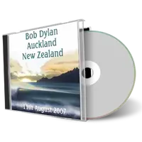 Artwork Cover of Bob Dylan 2007-08-11 CD Auckland Audience